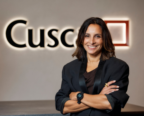 Anya Fitzgibbon in the Cuscal’s Reception